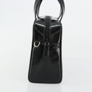 GUCCI Soho Hand Bag Patent Leather Black Silver 000 1274 0505 Auth ep14495-4