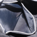 Christian Dior Hand Bag Leather Black Silver Auth ep14496-20