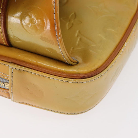 LOUIS VUITTON Monogram Vernis Fulton Waist bag Gris M91041 LV Auth ep14498