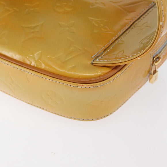LOUIS VUITTON Monogram Vernis Fulton Waist bag Gris M91041 LV Auth ep14498
