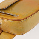 LOUIS VUITTON Monogram Vernis Fulton Waist bag Gris M91041 LV Auth ep14498-16