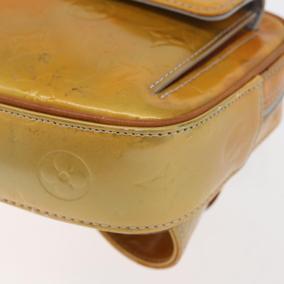 LOUIS VUITTON Monogram Vernis Fulton Waist bag Gris M91041 LV Auth ep14498