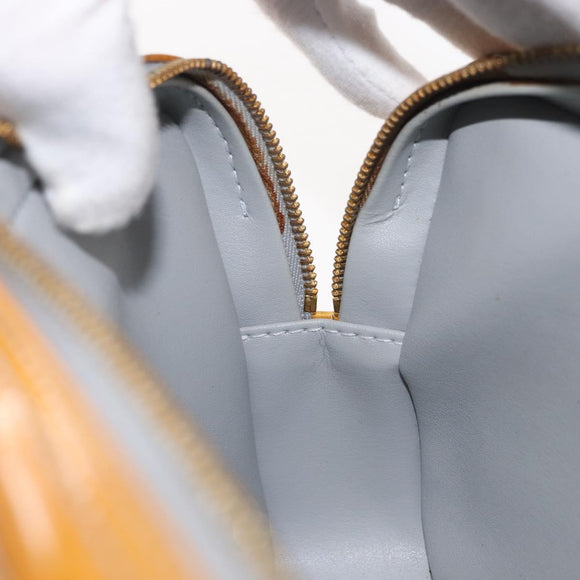 LOUIS VUITTON Monogram Vernis Fulton Waist bag Gris M91041 LV Auth ep14498