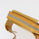 LOUIS VUITTON Monogram Vernis Fulton Waist bag Gris M91041 LV Auth ep14498-7
