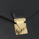 LOUIS VUITTON Epi Serviette Conseiller Business Bag Black M54422 LV Auth ep14499-17