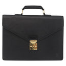 LOUIS VUITTON Epi Serviette Conseiller Business Bag Black M54422 LV Auth ep14499-13