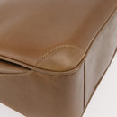 GUCCI Shoulder Bag Leather Brown Gold Auth ep14502-12