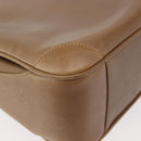 GUCCI Shoulder Bag Leather Brown Gold Auth ep14502-14