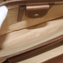 GUCCI Shoulder Bag Leather Brown Gold Auth ep14502-18