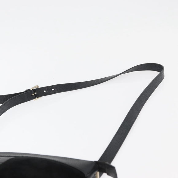 GUCCI GG Canvas Guccissima Bag Leather Suede Outlet Black 272396 Auth ep14504A