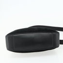 GUCCI Bamboo Shoulder Bag Suede 2way Black Gold 001 1014 1638 Auth ep14505-11
