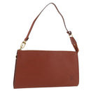 LOUIS VUITTON Epi Pochette Accessoires Beutel Braun M52953 LV Auth ep14506-1