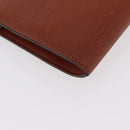 LOUIS VUITTON Epi Pochette Accessoires Beutel Braun M52953 LV Auth ep14506-14