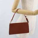 LOUIS VUITTON Epi Pochette Accessoires Beutel Braun M52953 LV Auth ep14506-20