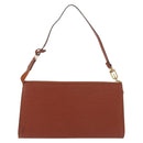LOUIS VUITTON Epi Pochette Accessoires Beutel Braun M52953 LV Auth ep14506-2