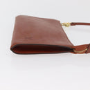 LOUIS VUITTON Epi Pochette Accessoires Beutel Braun M52953 LV Auth ep14506-3