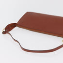 LOUIS VUITTON Epi Pochette Accessoires Beutel Braun M52953 LV Auth ep14506-7