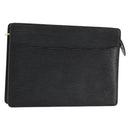 LOUIS VUITTON Epi Pochette Homme Clutch Bag Black M52522 LV Auth ep14507-1