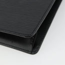 LOUIS VUITTON Epi Pochette Homme Clutch Bag Black M52522 LV Auth ep14507-15