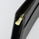 LOUIS VUITTON Epi Pochette Homme Clutch Bag Black M52522 LV Auth ep14507-8