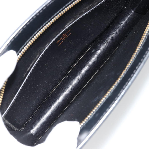 LOUIS VUITTON Epi Pochette Homme Clutch Bag Black M52522 LV Auth ep14507