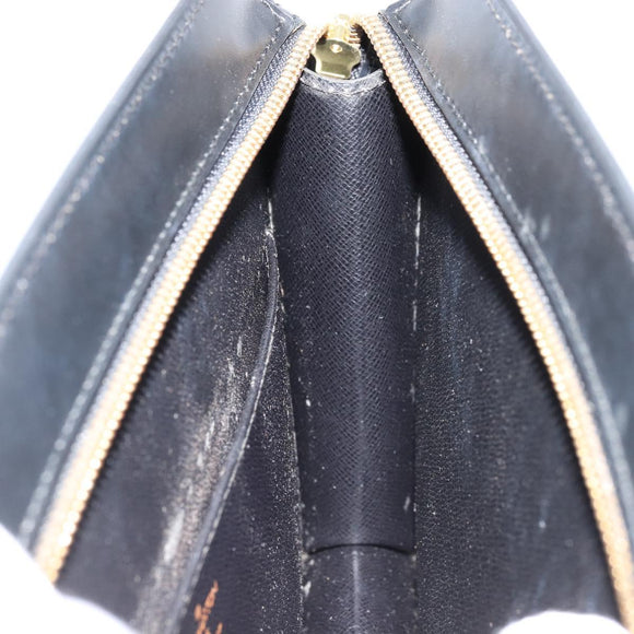 LOUIS VUITTON Epi Pochette Homme Clutch Bag Black M52522 LV Auth ep14507