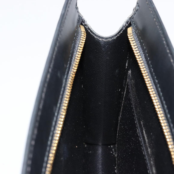 LOUIS VUITTON Epi Pochette Homme Clutch Bag Black M52522 LV Auth ep14507