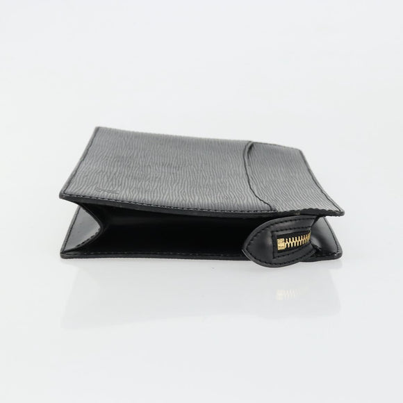 LOUIS VUITTON Epi Pochette Homme Clutch Bag Black M52522 LV Auth ep14507