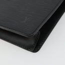 LOUIS VUITTON Epi Pochette Homme Clutch Bag Black M52522 LV Auth ep14507-7
