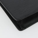 LOUIS VUITTON Epi Pochette Homme Clutch Bag Black M52522 LV Auth ep14507-14