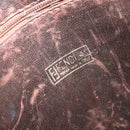 FENDI Zucca Canvas Shoulder Bag Brown Black Auth ep14508-16