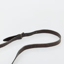 FENDI Zucca Canvas Shoulder Bag Brown Black Auth ep14508-8