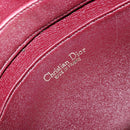 Christian Dior Shoulder Bag Nylon Bordeaux Gold Auth ep14511-11