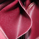 Christian Dior Shoulder Bag Nylon Bordeaux Gold Auth ep14511-20