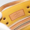 LOUIS VUITTON Monogram Vernis Reade PM Hand Bag Beige M91144 LV Auth ep14512-16