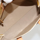 LOUIS VUITTON Monogram Vernis Reade PM Hand Bag Beige M91144 LV Auth ep14512-17