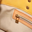 LOUIS VUITTON Monogram Vernis Reade PM Hand Bag Beige M91144 LV Auth ep14512-20