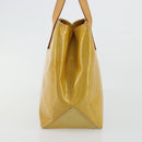 LOUIS VUITTON Monogram Vernis Reade PM Hand Bag Beige M91144 LV Auth ep14512-4