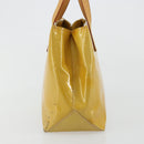 LOUIS VUITTON Monogram Vernis Reade PM Hand Bag Beige M91144 LV Auth ep14512-5