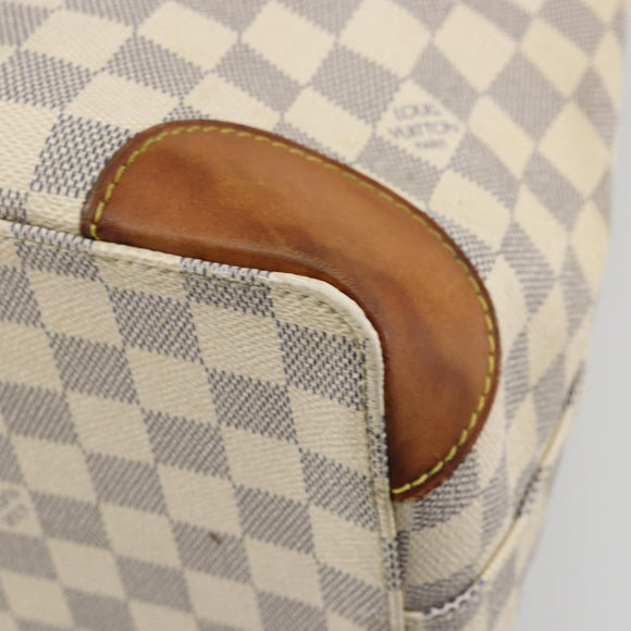 LOUIS VUITTON Damier Azur Hampstead MM Tote Bag N51206 LV Auth ep14515