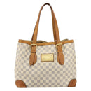 LOUIS VUITTON Damier Azur Hampstead MM Tote Bag N51206 LV Auth ep14515-2
