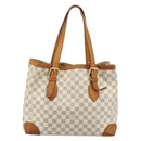 LOUIS VUITTON Damier Azur Hampstead MM Tote Bag N51206 LV Auth ep14515-2