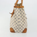 LOUIS VUITTON Damier Azur Hampstead MM Tote Bag N51206 LV Auth ep14515-3