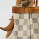 LOUIS VUITTON Damier Azur Hampstead MM Tote Bag N51206 LV Auth ep14515-5