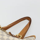 LOUIS VUITTON Damier Azur Hampstead MM Tote Bag N51206 LV Auth ep14515-9