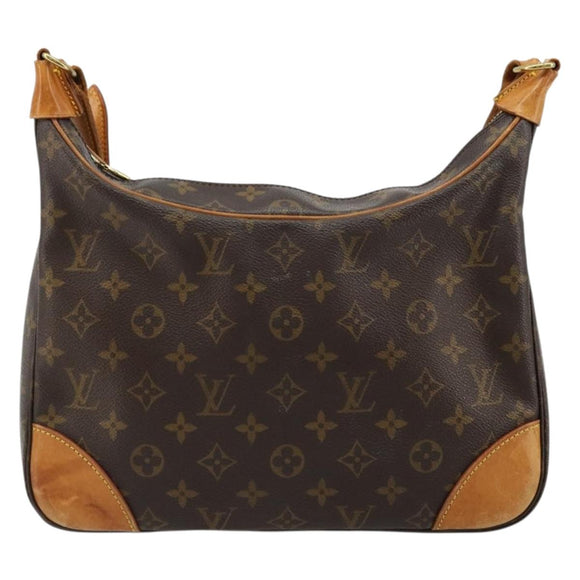 LOUIS VUITTON Monogram Boulogne 30 Shoulder Bag M51265 LV Auth ep14518