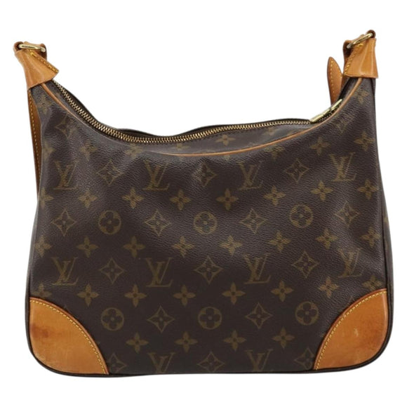 LOUIS VUITTON Monogram Boulogne 30 Shoulder Bag M51265 LV Auth ep14518
