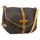 LOUIS VUITTON Monogram Saumur 30 Shoulder Bag M42256 LV Auth ep14523-1