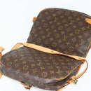 LOUIS VUITTON Monogram Saumur 30 Shoulder Bag M42256 LV Auth ep14523-18
