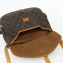 LOUIS VUITTON Monogram Saumur 30 Shoulder Bag M42256 LV Auth ep14523-19